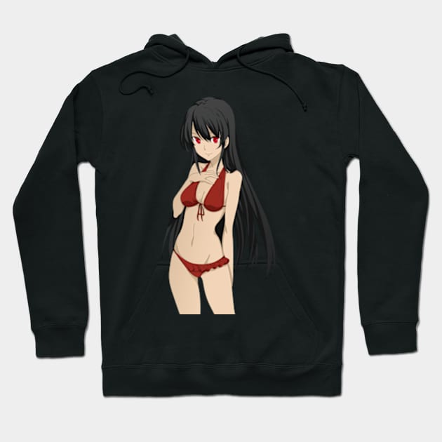 Akame Bathing Suit Hoodie by katelin1